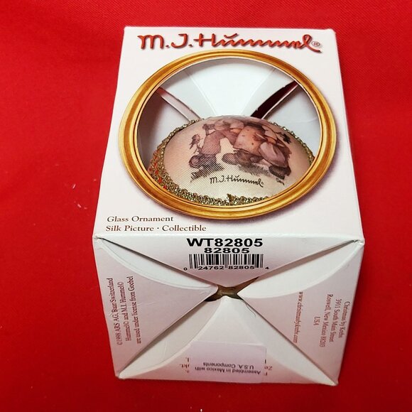 MJ Hummel 2006 Hansel & Gretel Have The Sun In Your Heart Glass Silk Bulb Christ - Picture 10 of 14